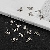304 Stainless Steel Insect Charm Butterfly Pendants STAS-TAG0001-02P-5