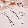30Pcs 2 Colors Waxed Polyester Braided Cord Bracelet Making AJEW-DC00007-4