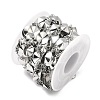 304 Stainless Steel Rhinestone Cup Chains CHS-K023-08B-P-2