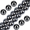 1 Strand Electroplated Synthetic Non-Magnetic Hematite Beads Strands G-PA0002-42A-1