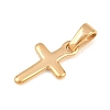 304 Stainless Steel Pendants STAS-L210-15G-4