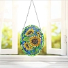 Sunflower DIY Diamond Painting Pendant Decoration Kits PW-WG8D935-01-1