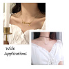 Fashewelry 3 Sets 3 Styles Zinc Alloy Jewelry Pendant Accessories FIND-FW0001-05-10