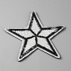 Iron on Star Cloth Patches PATC-WH0005-33C-2