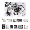 Biyun 11Pcs 11 Style Motivational Enamel Pins JEWB-BY0001-05-2