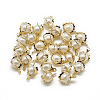 ABS Plastic Imitation Pearl Charms KK-T032-073G-2