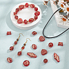 80Pcs 8 Styles Plating Acrylic Beads OACR-ME0001-10-4