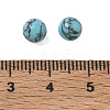 Dyed Synthetic Turquoise Sphere Beads GG-CBA391B-02A-01-3