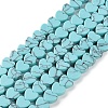 Synthetic Turquoise Beads Strands G-M403-A29-02-1