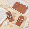 Imitation Leather Earring Organizer Display Cards EDIS-WH0022-34C-5