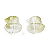 Transparent Spray Painted Glass Beads GLAA-N035-023-C05-3