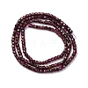 Natural Garnet Beads Strands G-RM241221-K4-5