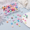 160Pcs 8 Style Handmade Polymer Clay Beads CLAY-YW0001-44-6
