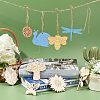 90Pcs 9 Styles Wood Cutouts Ornaments WOOD-NB0005-15-2