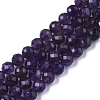 Natural Amethyst Beads Strands G-R465-03C-G-1