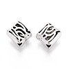 Tibetan Style Alloy Beads TIBE-N013-08AS-1