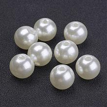 10MM Round Imitated Pearl Acrylic Beads X-PACR-10D-12