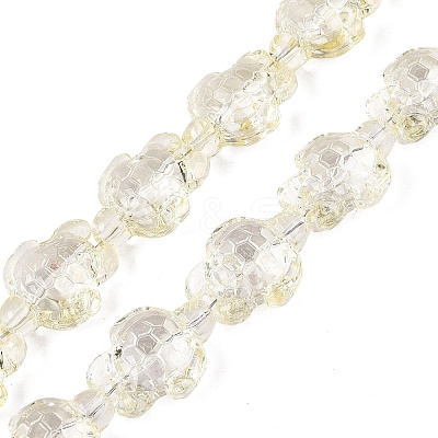 Transparent Glass Beads Strands DGLA-N021-02A-10-1