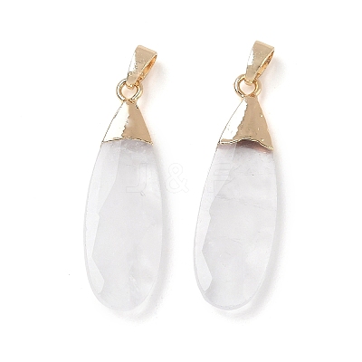 Natural Quartz Crystal Pendants GG-CBA9F30-03G-04-1