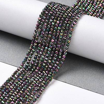 Electroplate Glass Beads Strands LS-GLAA-H021-01A-FP14-1