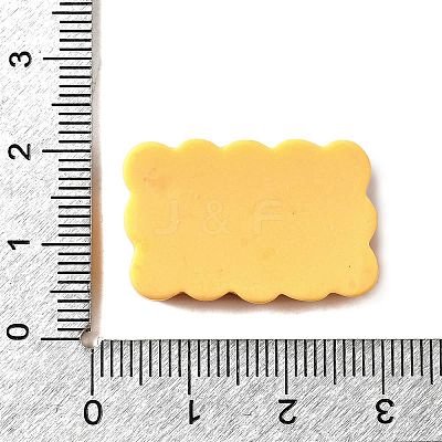 Paw Print Theme Opaque Resin Cabochon CRES-I040-02F-1