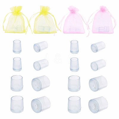 8Pair PVC High Heel Stoppers Protector FIND-GF0002-08B-1