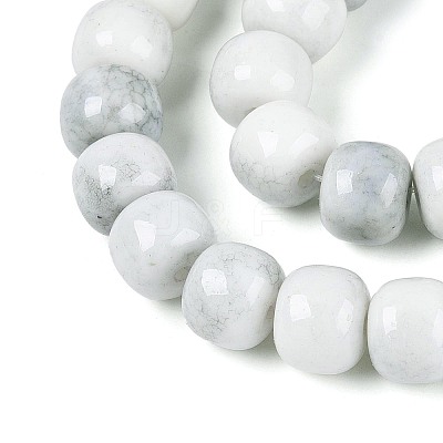 Ombre Effect Dyed Glass Beads Strands GLAA-N067-01A-01-1