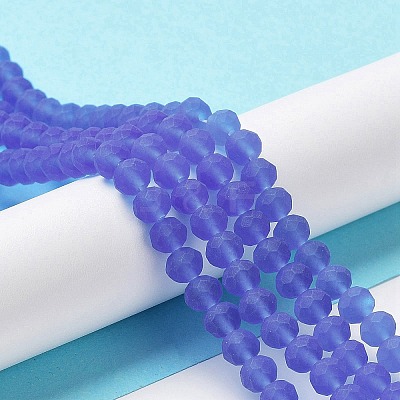 Transparent Glass Beads Strands EGLA-A044-T3mm-MD31-1