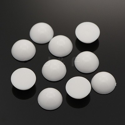 Half Round Acrylic Cabochons SACR-O002-16-18mm-1