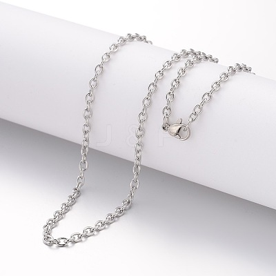 Non-Tarnish 304 Stainless Steel Necklace LS-MAK-K004-10P-1