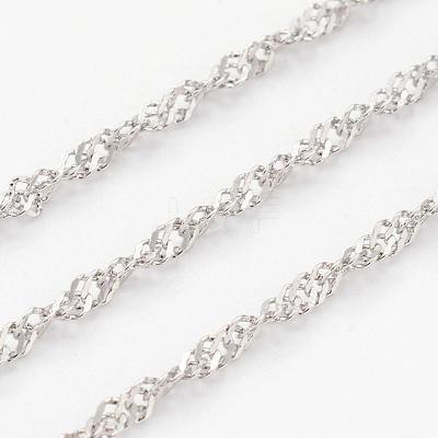 Tarnish Resistant 304 Stainless Steel Singapore Chains CHS-H007-12P-1