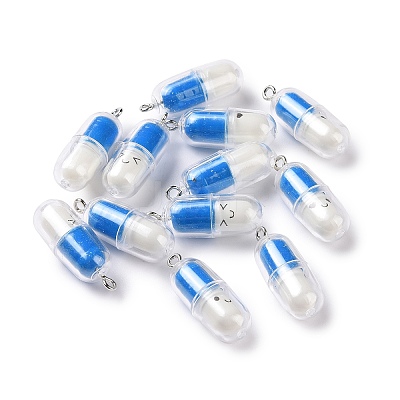 Translucent Plastic Pendants LS-X-KY-L006-29F-1