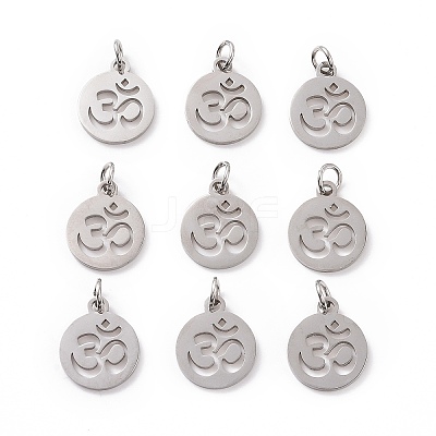 Non-Tarnish 304 Stainless Steel Charms LS-STAS-Q201-T446S-1