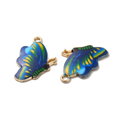 Alloy Enamel Pendants ENAM-D043-03G-04-1