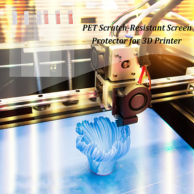 PET Scratch-Resistant Screen Protector for 3D Printer FIND-WH0128-32A-1