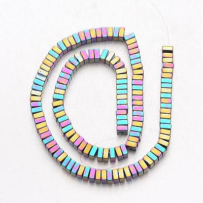Electroplate Non-magnetic Synthetic Hematite Bead Strands G-F300-20A-02-1