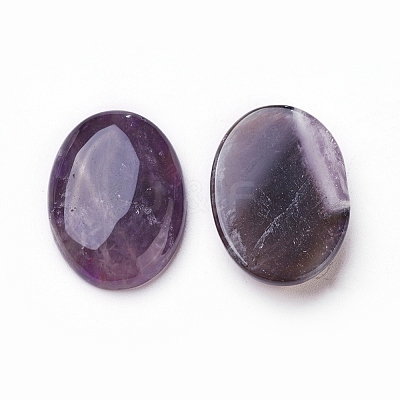 Natural Amethyst Cabochons G-A174-05D-22x30mm-1