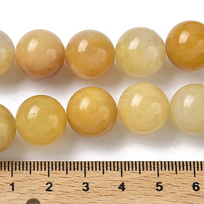 Natural Topaz Jade Beads Strands G-F818-A02-14mm-02-1