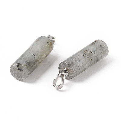 Natural Labradorite Pendants G-E135-02P-08-1
