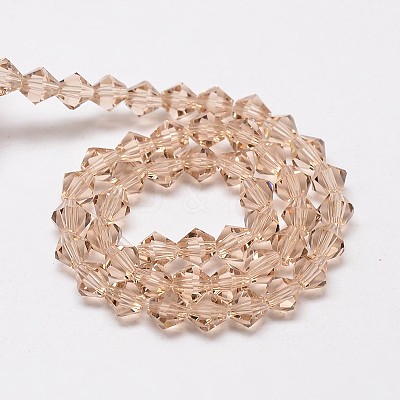 Transparent Glass Beads Strands EGLA-A039-T2mm-D12-1