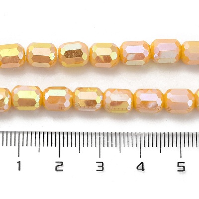 Electroplate Glass Beads Strands EGLA-D030-06D-1