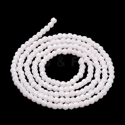 Glass Imitation Jade Beads Strands GLAA-H021-02-03-1