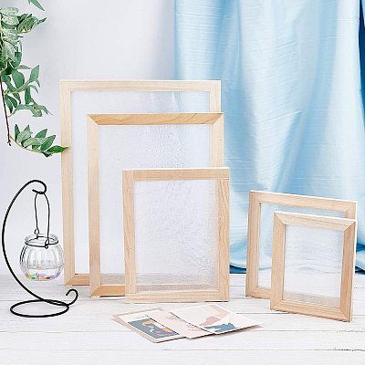 Wooden Paper Making DIY-WH0171-49E-1