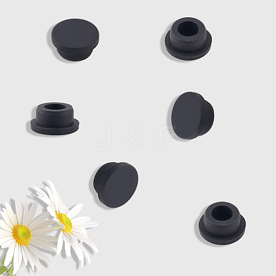 10Pcs Silicone Hole Plugs AJEW-GF0011-66G-1
