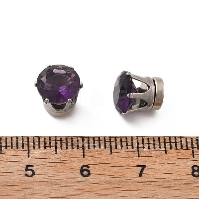 Cubic Zirconia Clip-on Earrings EJEW-L100-01P-10-1