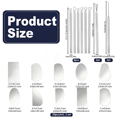 Polymer Clay Tool Sets DIY-DR0002-30-1