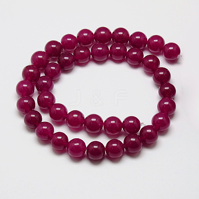Natural Malaysia Jade Bead Strands X-G-M101-8mm-08-1