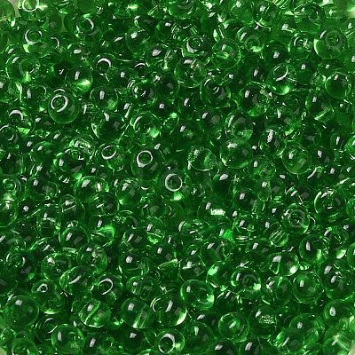 Transparent Colours Glass Seed Beads SEED-P006-02A-07-1