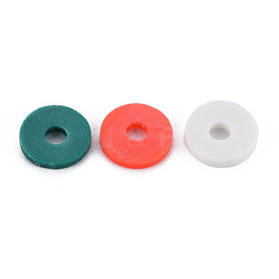 3 Colors Handmade Polymer Clay Beads CLAY-N011-032-29-1