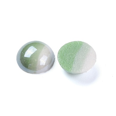Opaque Glass Cabochons GGLA-S038-12M-10mm-1